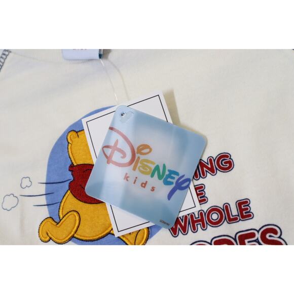 NWT 2002 Vintage Winnie The Pooh Kids Shirt and Short Set 3T Boys - Picture 3 of 6